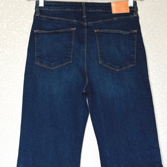 Avec Les Filles Jeans “It Girl” High-Rise Flare Stretch Denim Womens Size 28 EUC - Picture 11 of 14